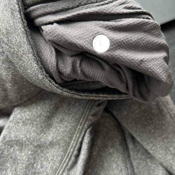 Lululemon Mens Kung Fu Pant Charcoal Gray Pockets Wide Leg Athleisure Sz L - Picture 9 of 12